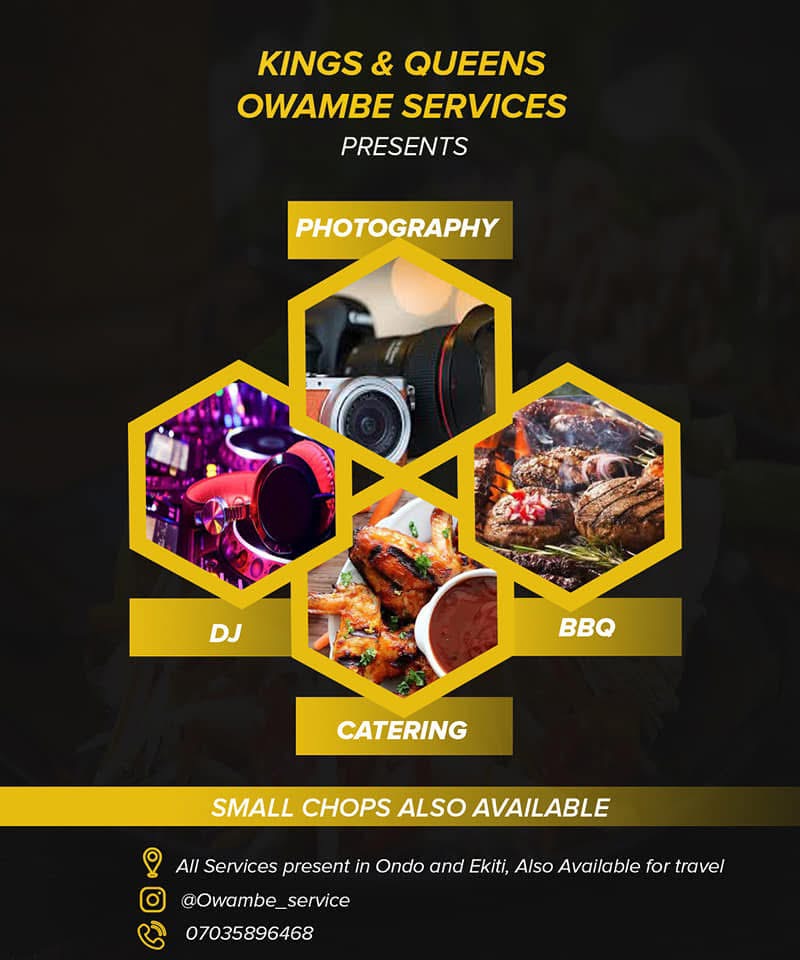 KINGS & QUEENS OWAMBE SERVICES FLYER