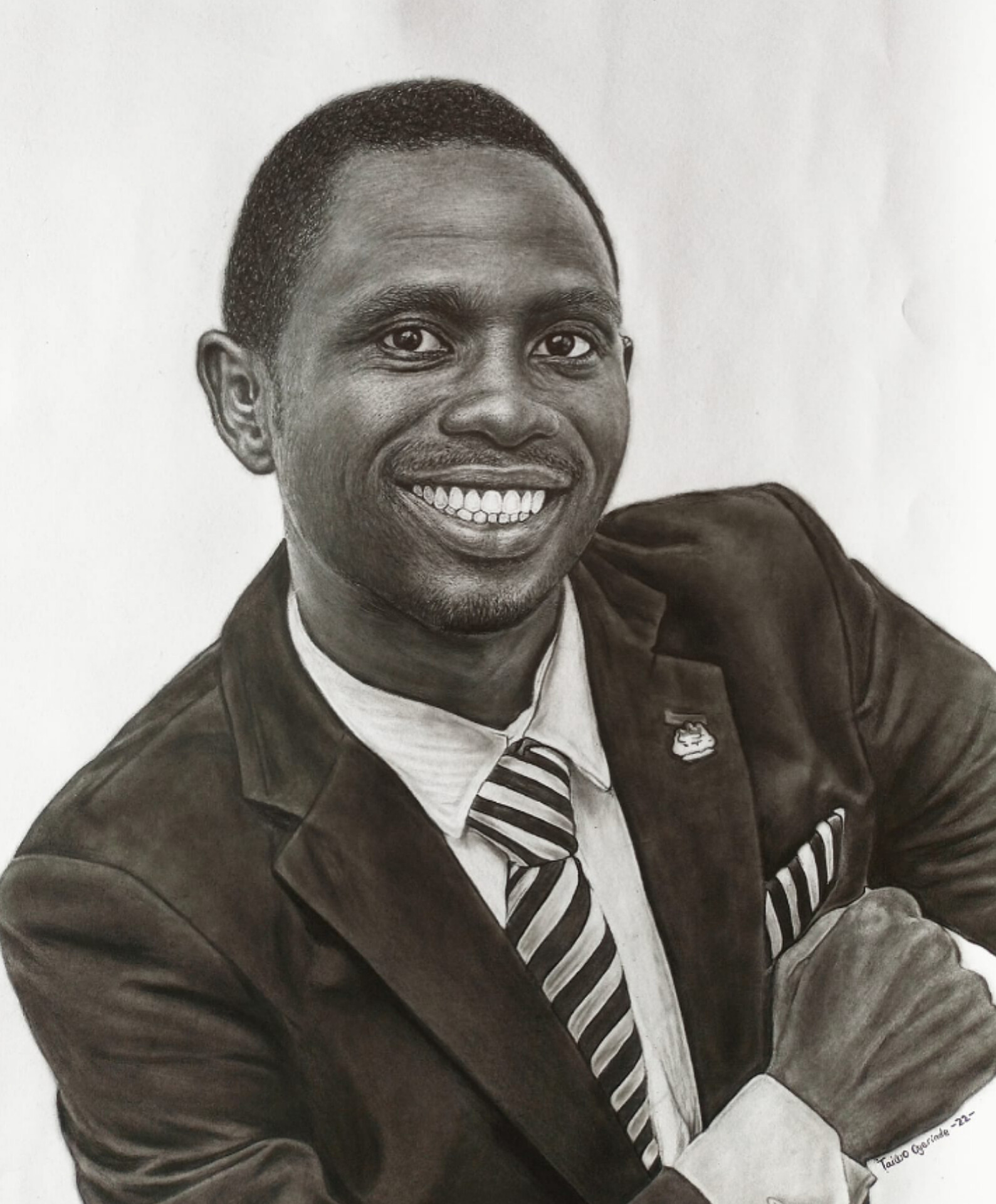 CLIENT'S COMMISSIONED PENCIL DRAWING